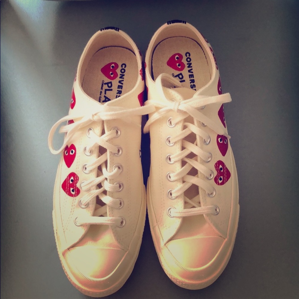 Comme des Garcons brand new converse sneakers